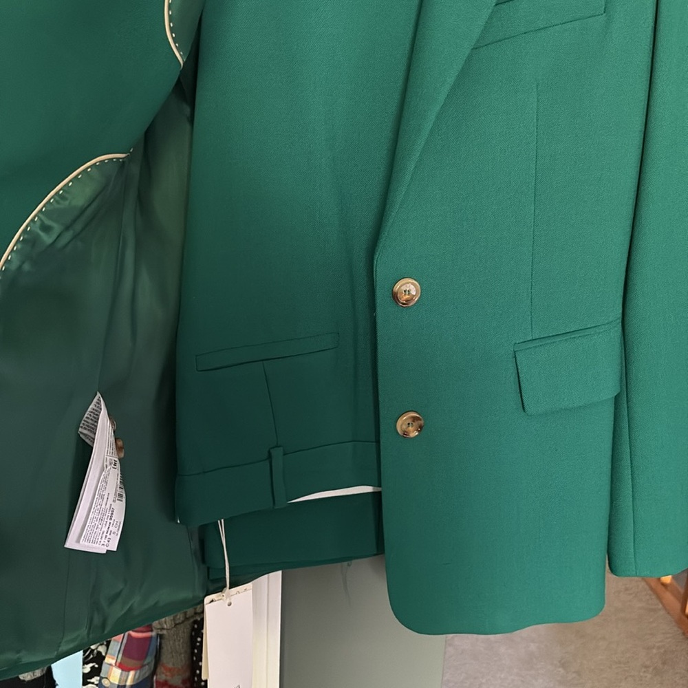 Mango Green Blazer - Picture 2 of 5